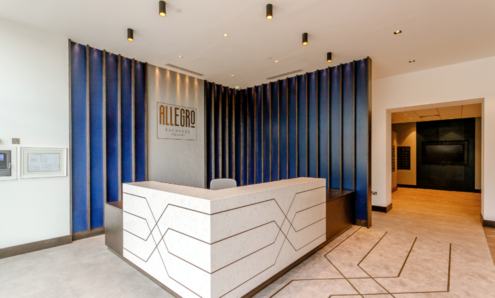 Apartments to Rent by Savills at Allegro, Birmingham, West Midlands, B4, concierge