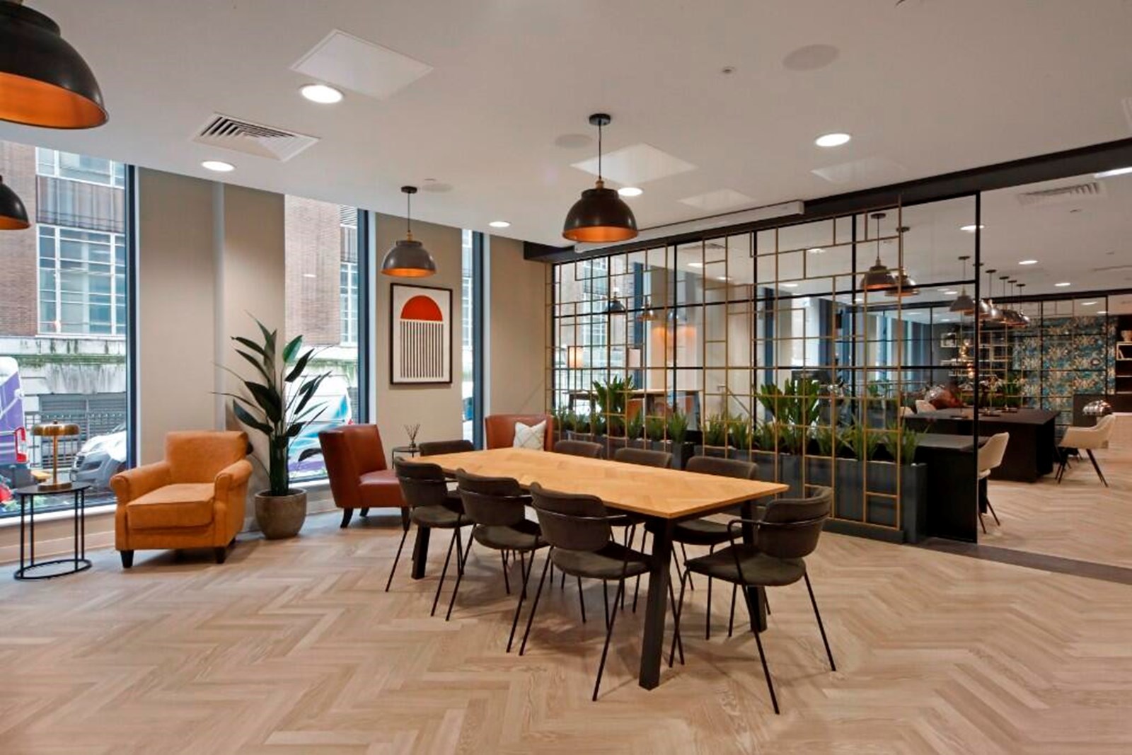 Apartments to Rent by John Lewis Partnership at Landrow Place, Birmingham, B3, communal lounge
