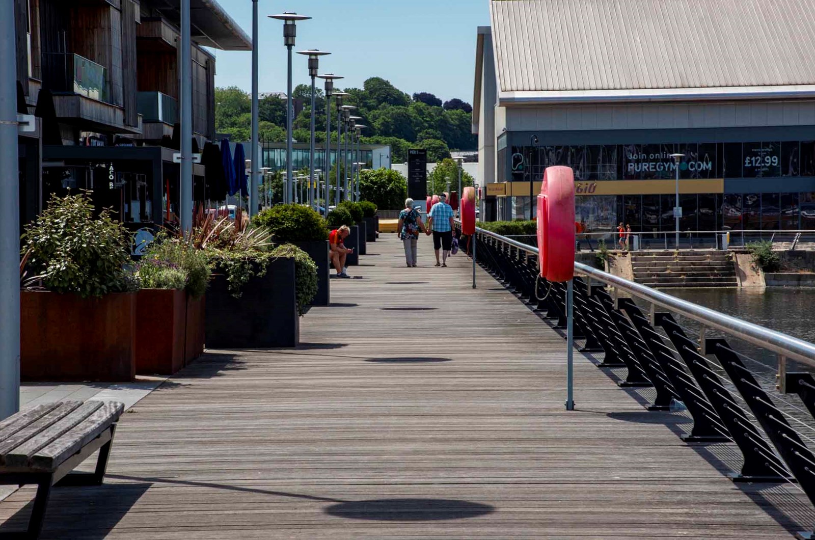 Pioneer Wharf at Waterfront