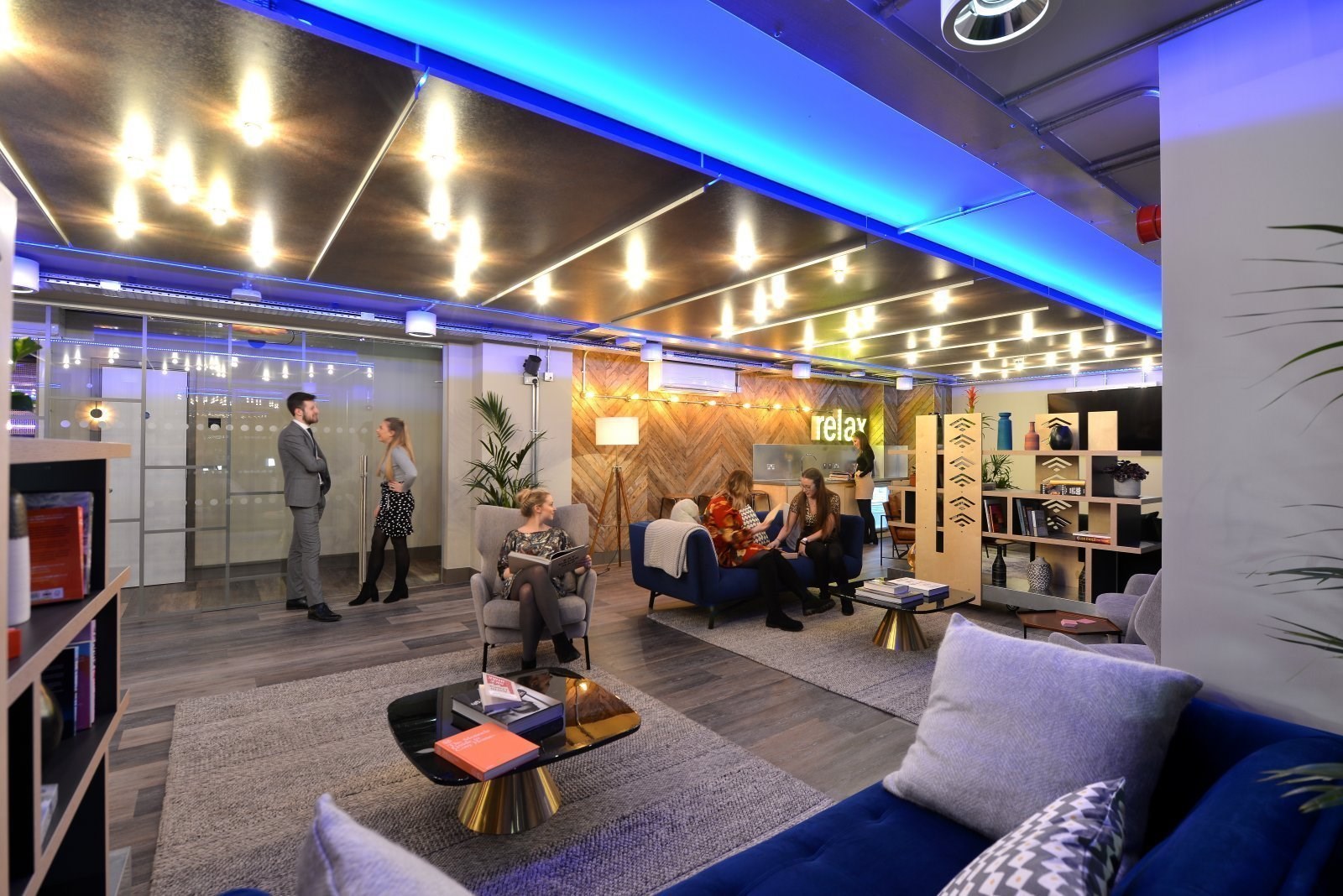 Apartments to Rent by Touchstone Resi in The Forum, Birmingham, B5, communal lounge